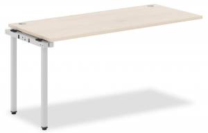 Стол приставной Skyland Xten-S 00-07072514 Бук Тиара/Алюминий