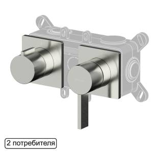 Смеситель для душа WHITECROSS X XT1442NIB никель брашированный