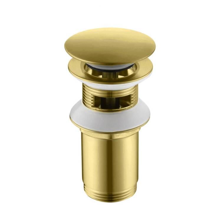 Донный клапан Timo 8011/20 золото шлифованное