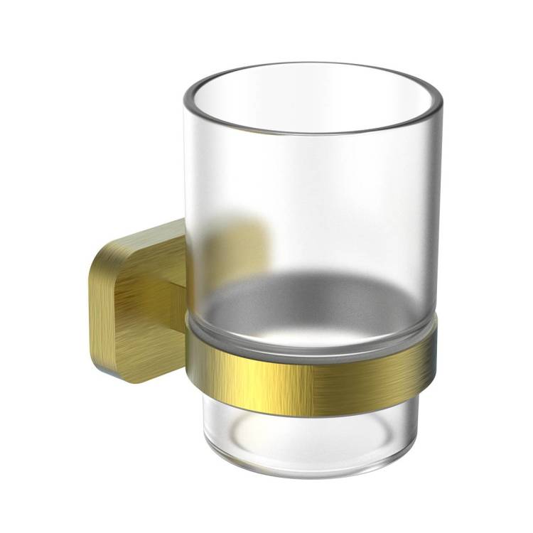 Стакан Wonzon & Woghand Graffity WW-9321-BG брашированное золото