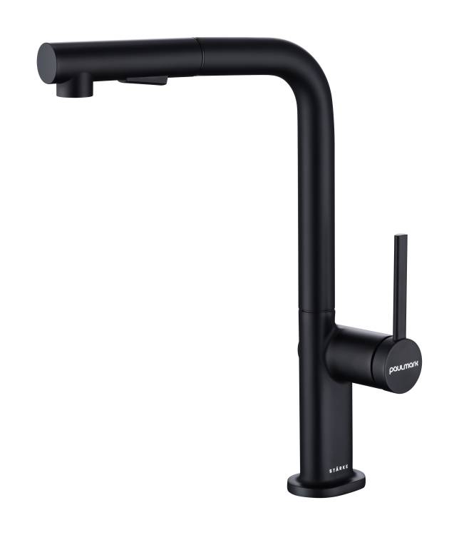 Смеситель для кухни Paulmark Neo Ne214419-AN антрацит