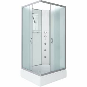 Душевая кабина Niagara Classic 330844QBKG 100x80x200 с гидромассажем