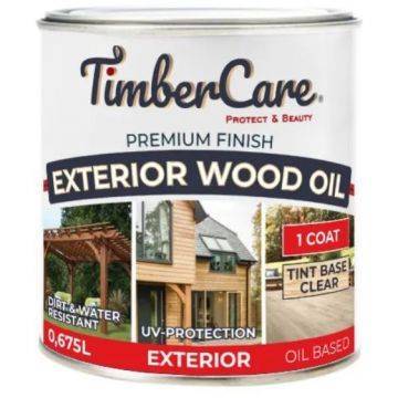 Масло защитное для наружных работ TimberCare Exterior Wood Oil Прозрачный 0.675 л
