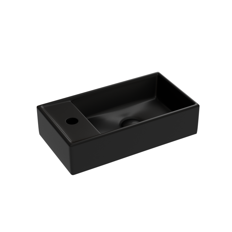 Раковина Ceramica Nova Element CN6051RMB черный матовый, 41.7x21.7