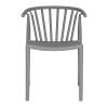 Набор из 2 стульев Bradex Home Venice RF 0811P светло-серый фото 2
