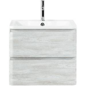 Тумба под раковину Belbagno Albano ALBANO-700-2C-SO-RVB 70x45x50 Rovere Vintage Bianco подвесная с двумя выкатными ящиками