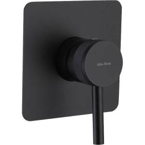Смеситель для душа Allen Brau Priority 5.31012-31 X1 с внутренней частью, черный матовый
