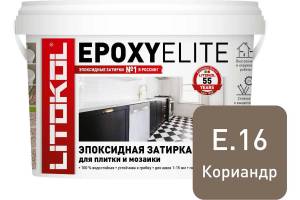 Затирка Litokol Epoxyelite эпоксидная E.16 Кориандр 1 кг