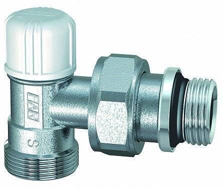 Вентиль FAR запорный угловой 3/4 ВР, EPDM