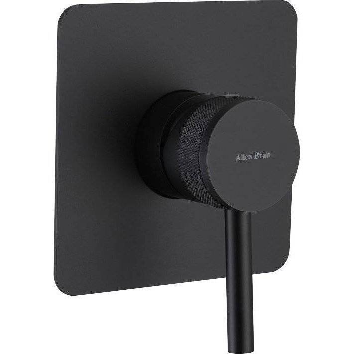 Смеситель для душа Allen Brau Priority 5.31012-31 X1 с внутренней частью, черный матовый