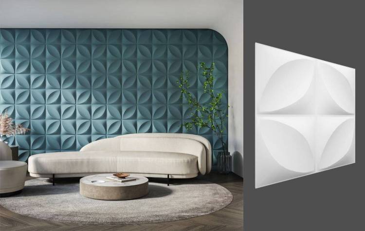 Гипсовая панель Deco Line Modern M-21 60x3.5x60