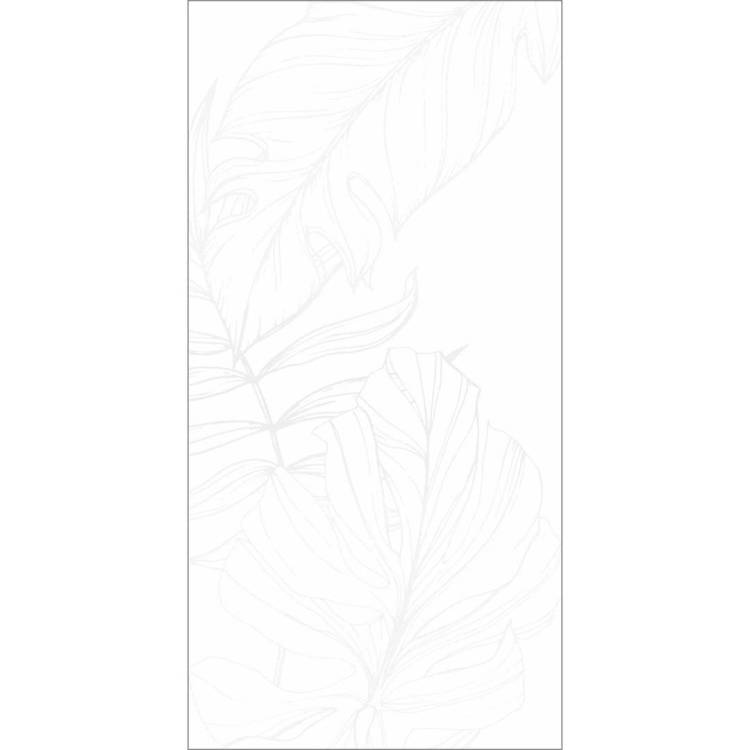 Декор Global Tile Lavina GT1206016603MDR2 Белый Ботаника 60x120