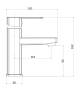 Смеситель для раковины OneLife P06-021cr фото 6