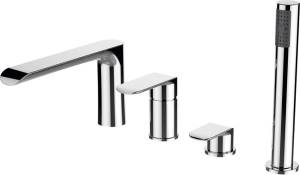 Смеситель на борт ванны Clever Start Elegance 61128
