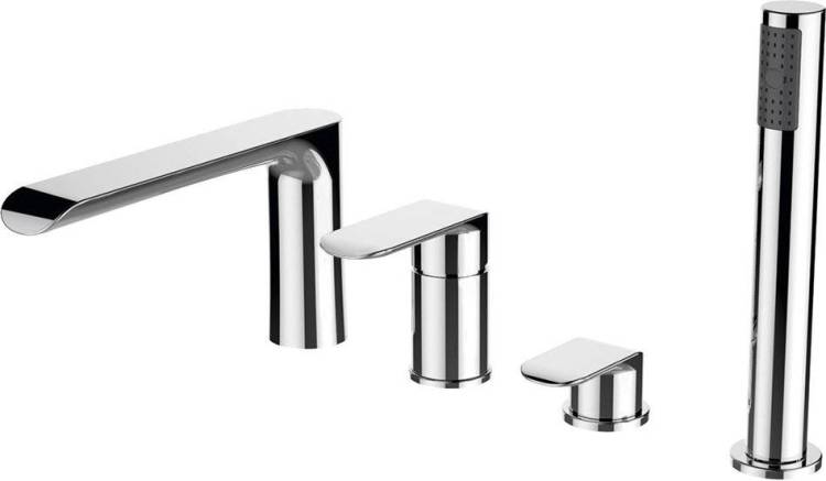 Смеситель на борт ванны Clever Start Elegance 61128