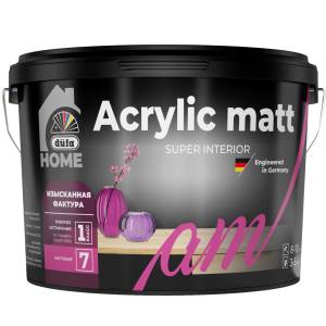 Краска для стен и потолков интерьерная Dufa Premium Home Acrylic matt матовая база 1 0.9 л