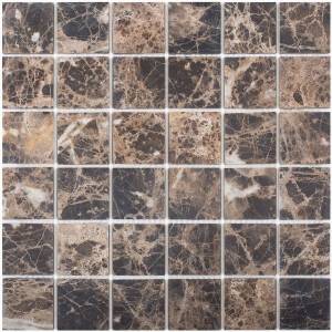 Мозаика Starmosaic Wild Stone Jmst071 Dark Emperador Matt 48x48