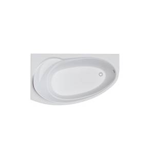 Акриловая ванна Creto Juliya 160x95 левая, с каркасом