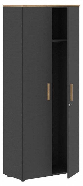 Шкаф платяной Skyland Forta 00-07090367 Черный графит/Дуб Гамильтон