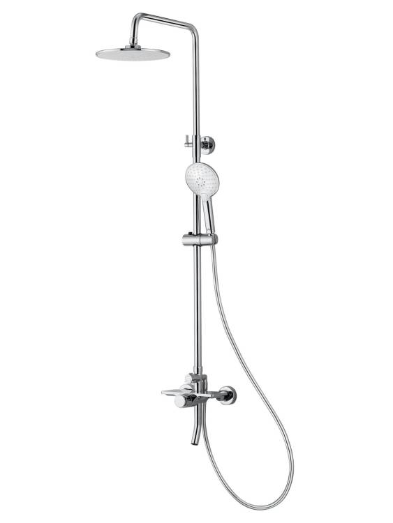 Душевая стойка Wonzon & Woghand WW-N3S962-CR хром