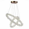 Люстра подвесная ST Luce Lucchero SL6105.203.02 Золотистый/Прозрачный LED 1*80W 3000 - 6500K фото 7