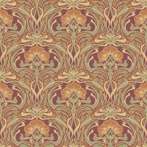 Обои бумажные Aura Old England Archives M1194