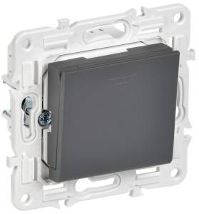 Выключатель карточный IEK Skandy SK-V11-0-10-K53 графит