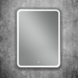 Зеркало-шкаф Art&Max Verona AM-Ver-600-800-2D-R-DS-F с подсветкой, Белое, 80x60