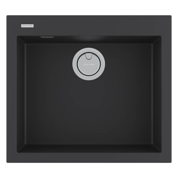Мойка кухонная Paulmark Decoration 56 PM935650-AN Антрацит, 56x50