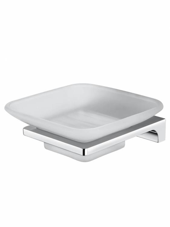 Мыльница Wonzon & Woghand Eclipse WW-9122-CR с держателем, хром