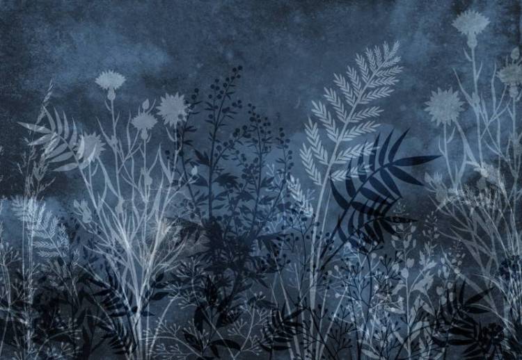 3D Фотообои Artegrafico «Композиция из полевых трав в холодных тонах» HRB-002 канвас