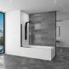 Шторка на ванну RGW Screens SC-09B 06110908-14 Черный 80x150 фото 4