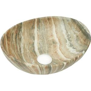 Раковина Weltwasser WW Elbach 10000004549 3078 M804 40 см, под мрамор, бежевая