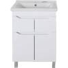 Тумба с раковиной ASB-Mebel Бари 60-2.2 белая