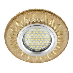 Встраиваемый светильник Fametto Luciole 141 DLS-L141 Gu5.3 Glassy/Gold