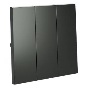 Клавиши для 3-клавишного выключателя Voltum S70 VLS000506 титан