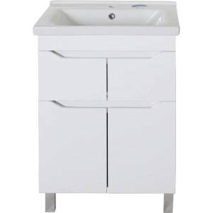 Тумба с раковиной ASB-Mebel Бари 60-2.2 белая