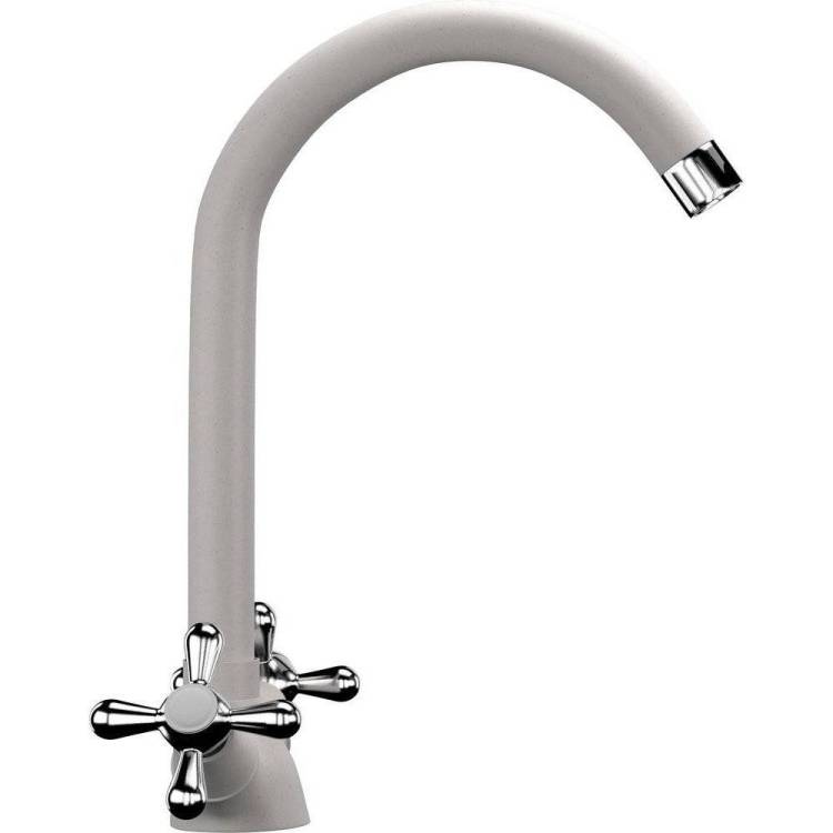 Смеситель для кухни Ulgran U-012-331 белый