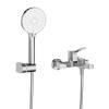 Смеситель для ванны с душем BelBagno ALBANO-VASM-CRM хром фото 2