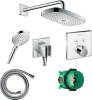 Душевой комплект Hansgrohe Raindance Select E 300 27385400+26530400+26486000+28272000+15738400+1800180