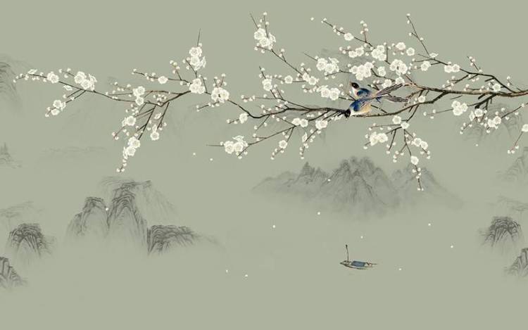 3D Фотообои Artegrafico «Снег из лепестков» DV-001 песок