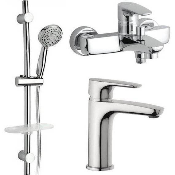 Душевой комплект Paini Parallel + Monza 47CRKIT3 47KIT3 3 в 1
