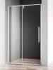 Душевая дверь в нишу AQUAme AQM7108-9 900x1950мм., стекло 6мм, цвет профиля хром фото 2