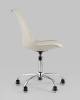 Стул компьютерный Stool Group Blok Y818 beige пластиковый бежевый фото 2