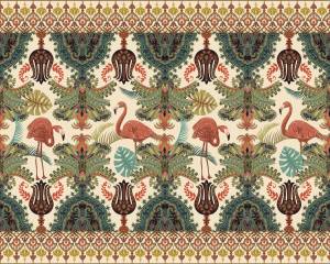 Фреска Ortograf Arabesque 33437 Flamingo Флора FLN