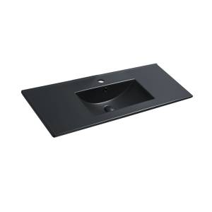 Раковина Vincea VBS-13100MB черный матовый 101.3x46.6