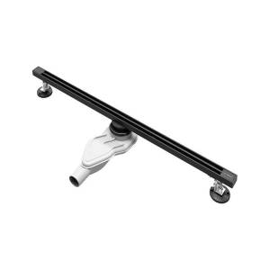 Душевой трап AltroBagno Стелла (Stella) 071226 MB черный матовый, 80 см