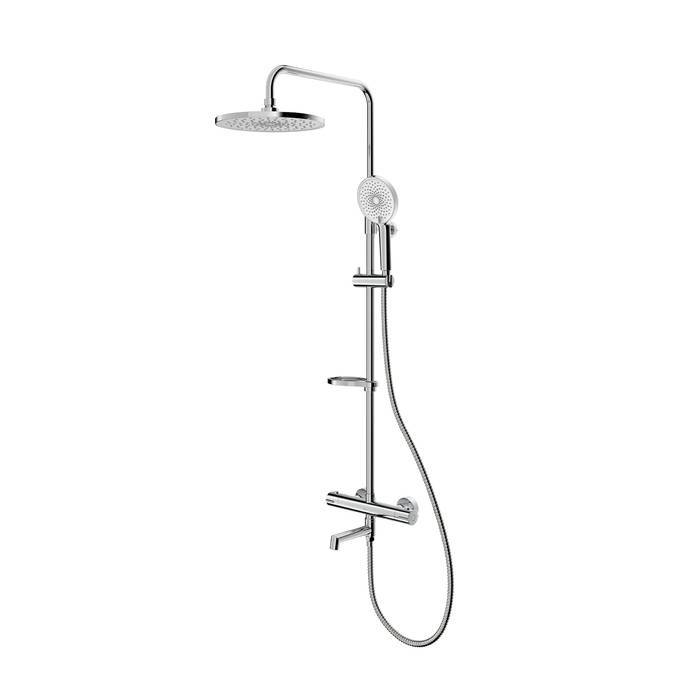 Душевая стойка Milardo Ideal Spa ILSSBTHM06 хром