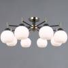 Потолочный светильник Illumico IL0579-8CSQ-25 BK AB TRENTO