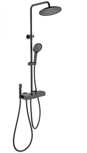 Душевая стойка Wonzon & Woghand WW-B3580-MB с термостатом, белый